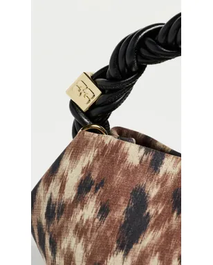 GANNI Bou ミニ タフタ ポシュエット ベージュ - サムネイル5