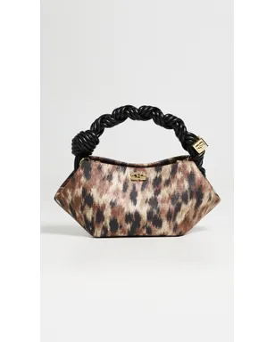 GANNI Bou ミニ タフタ ポシュエット ベージュ - サムネイル2