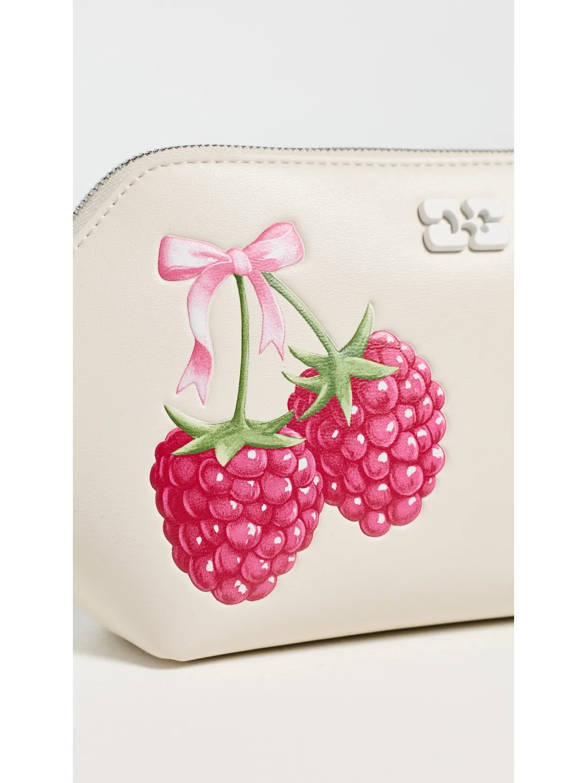 GANNI Bou ラズベリーモチーフ メイクアップポーチ エグレット - 画像6