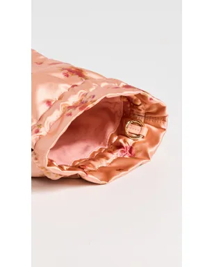 ビンテージ GANNI ポーチ プリント ナイロン バッグ シュリンプ ワンサイズ - サムネイル6