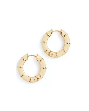 GAS Bijoux サントロペ ピアス ホワイト - サムネイル1