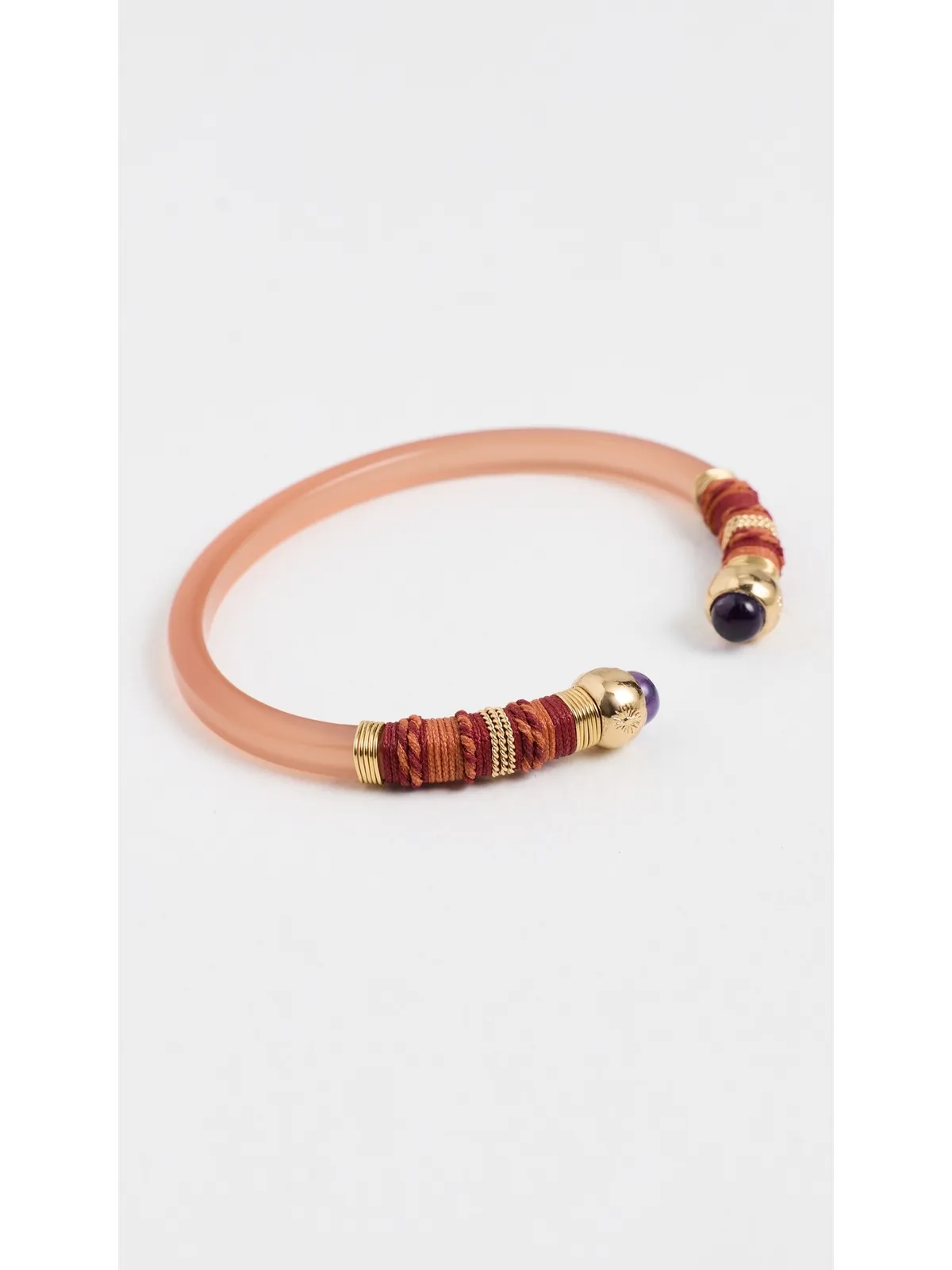 GAS Bijoux Sari Emballe ブレスレット オレンジ - 画像2