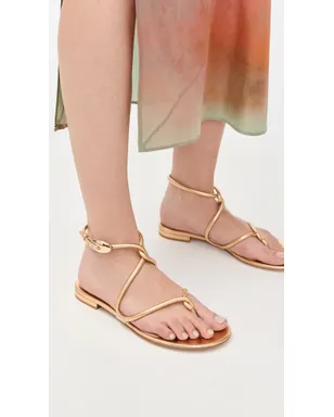 ビンテージ Gianvito Rossi マンバ フラット - サムネイル4