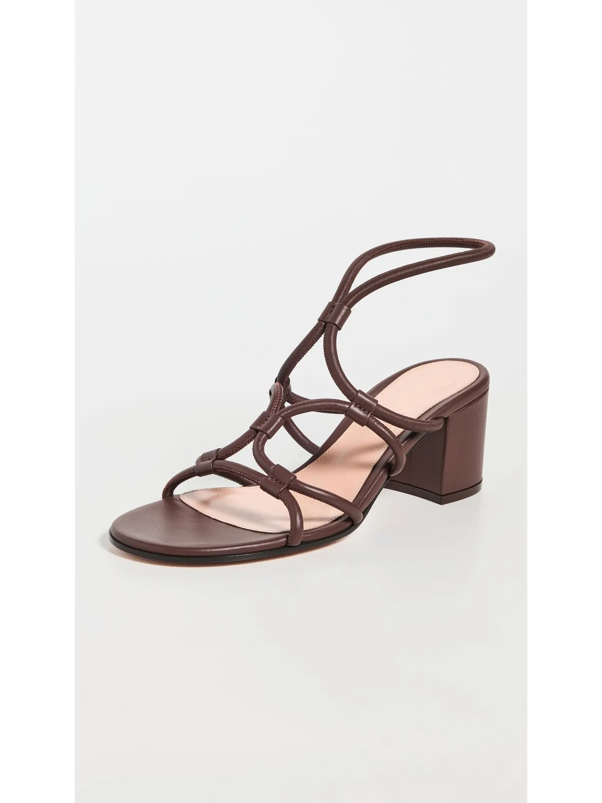Gianvito Rossi ナパレザー ヒール ブラウン 39 - 画像2