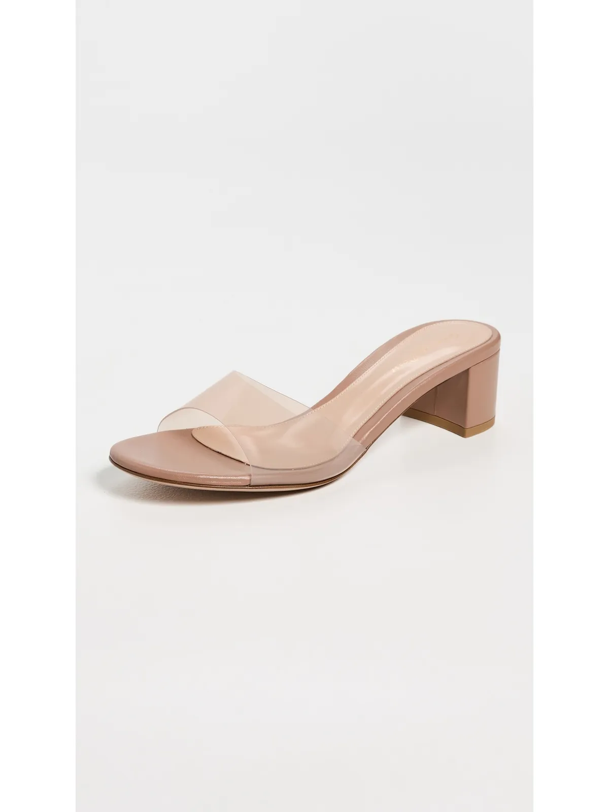 Gianvito Rossi グラスヒールサンダル プラリーヌ - 画像2