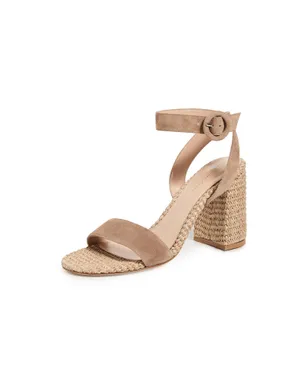 Gianvito Rossi ルアナ カモソ Marbella ヒール キャメル/ナチュラル - サムネイル1