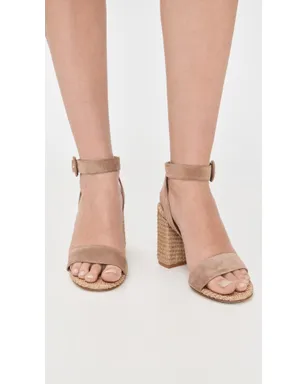 Gianvito Rossi ルアナ カモソ Marbella ヒール キャメル/ナチュラル - サムネイル3
