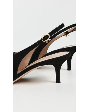 Gianvito Rossi ロビー スリングバック スエード - サムネイル4