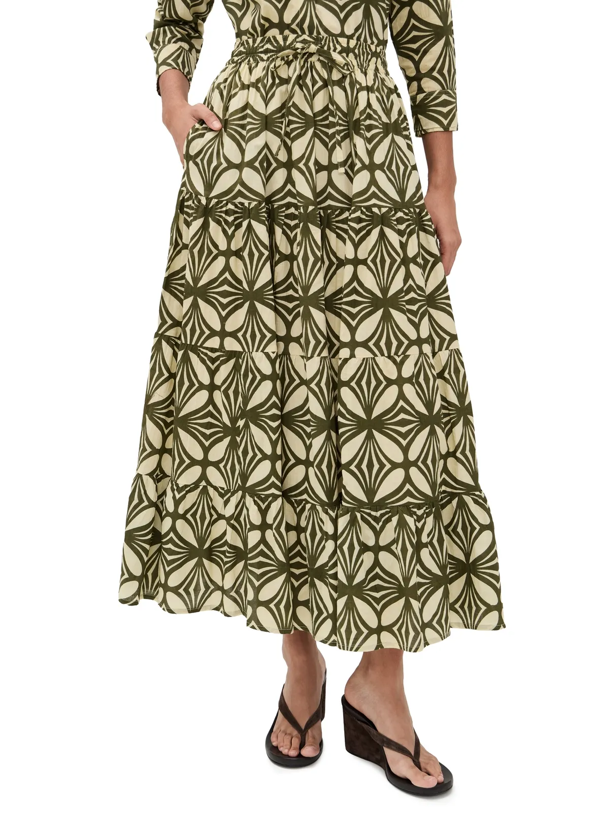 Guadalupe Design シャーロット ロングスカート - 画像1