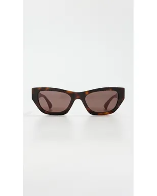 Gucci Web Stripe サングラス - サムネイル2