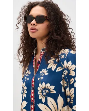 Gucci Web Stripe サングラス - サムネイル3