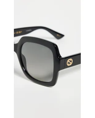 Gucci オーバーサイズスクエアサングラス - サムネイル5