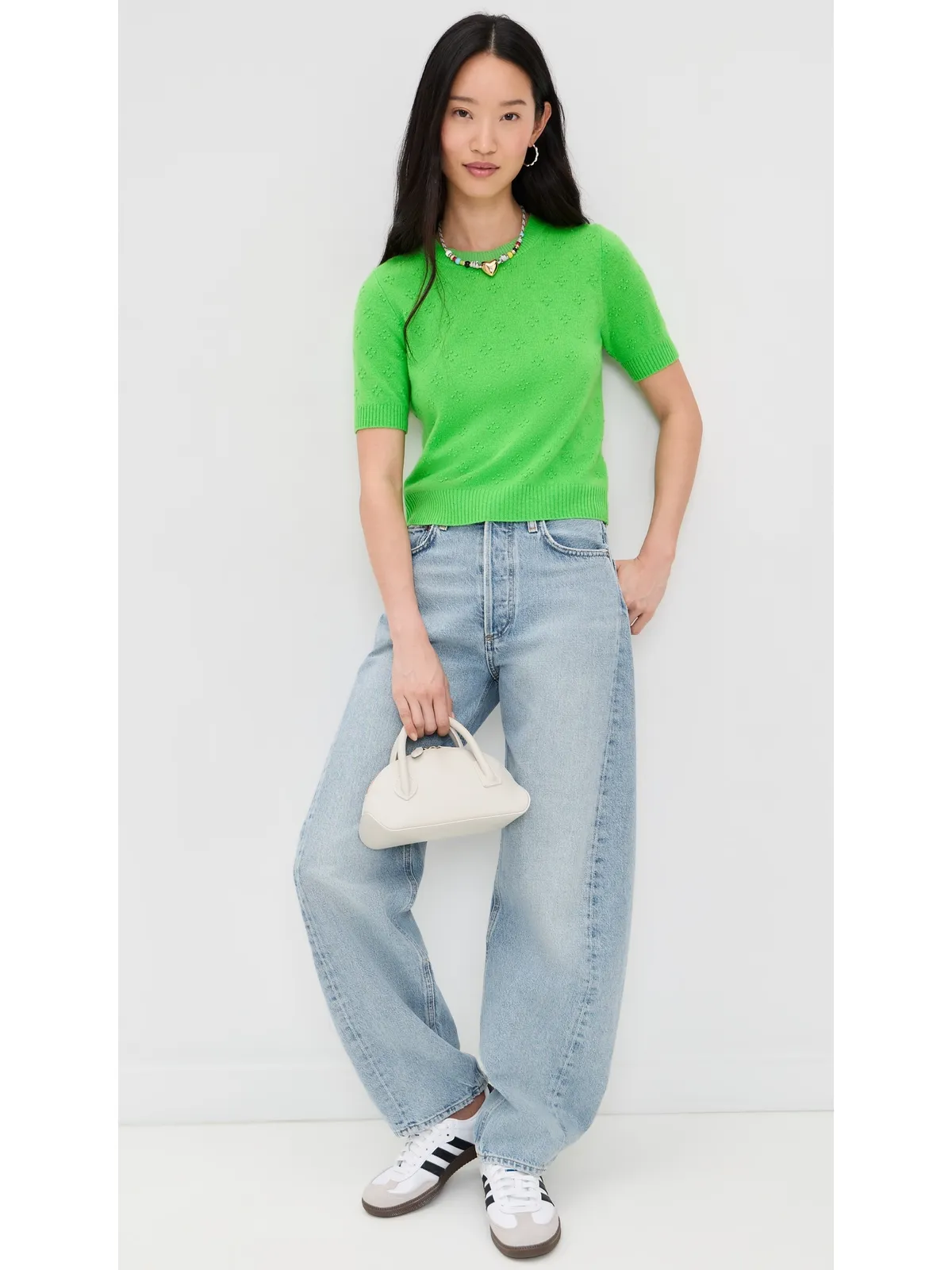 Guest in Residence コンパス カシミヤ セーター - 画像5