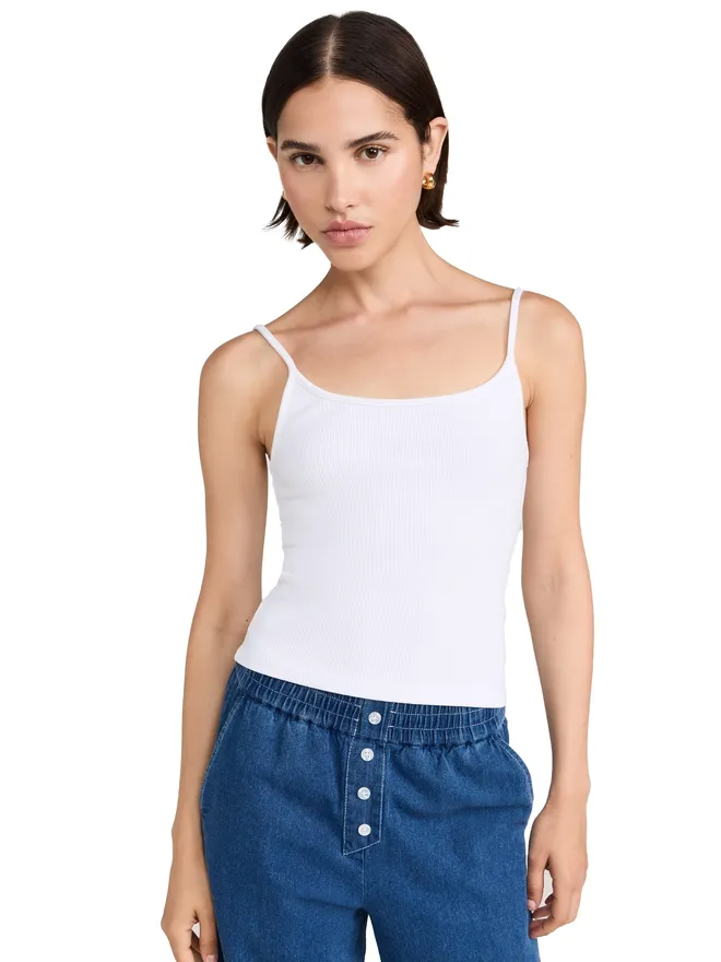 DONNI. DONNI. リブ・スパゲッティタンクトップ Powderの商品画像