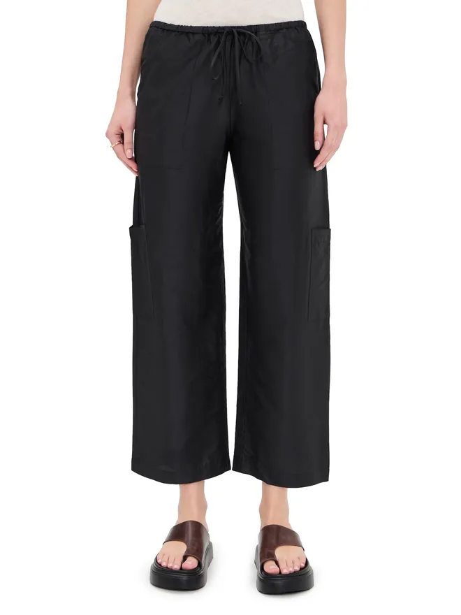 DONNI. DONNI. シルクタフタ ドローストリング カーゴパンツの商品画像