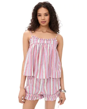 Damson Madder Mafalda Top Pink - サムネイル1