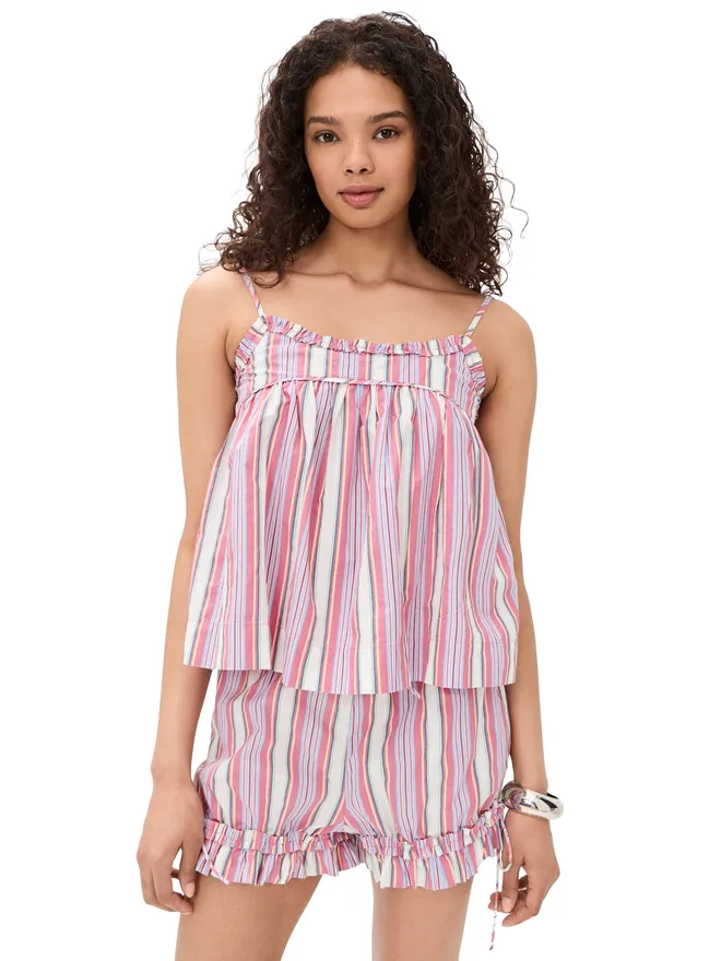 Damson Madder Damson Madder Mafalda Top Pinkの商品画像
