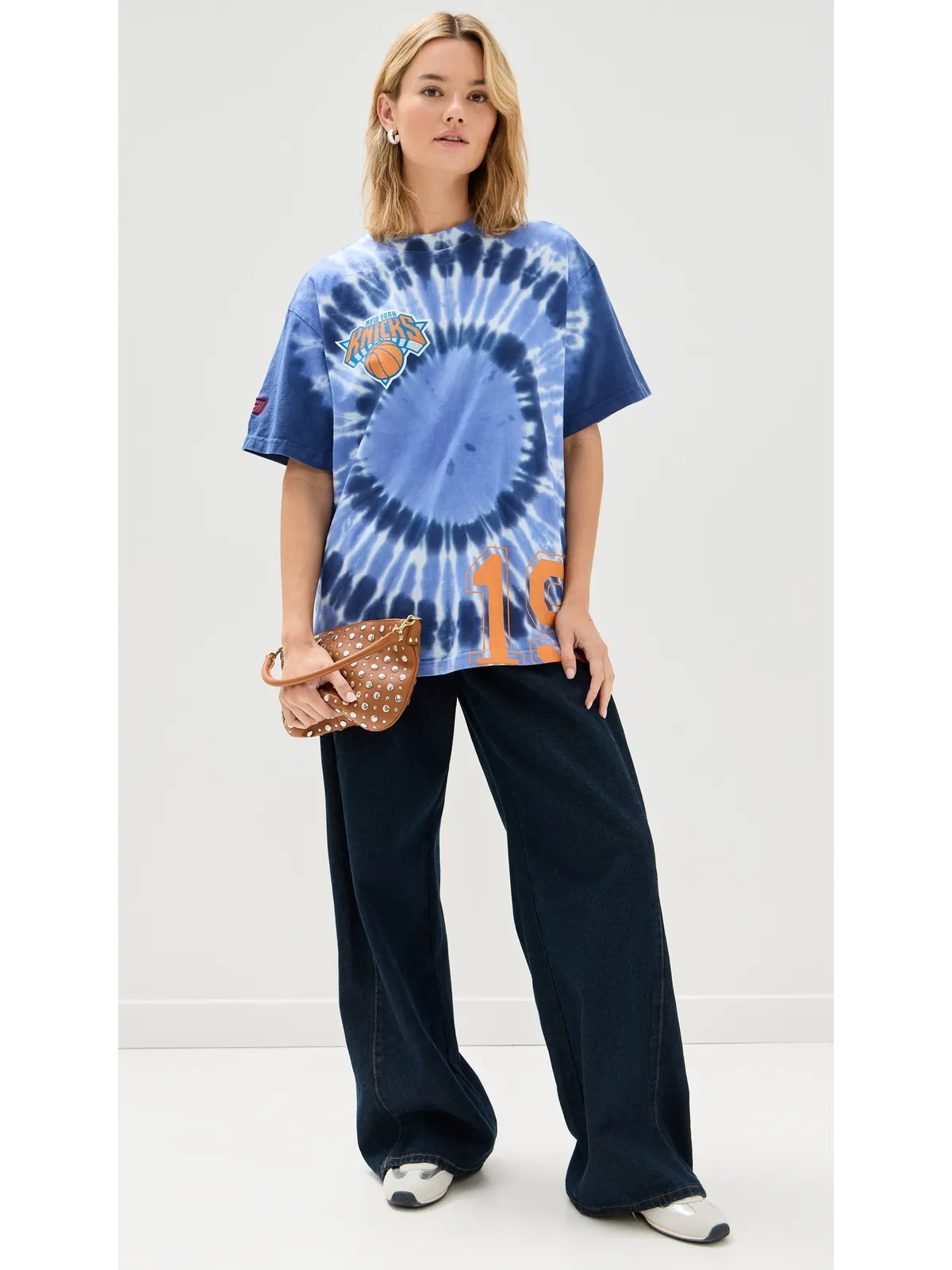 DANNIJOPRO ニューヨークニックス タイダイTシャツ - 画像5