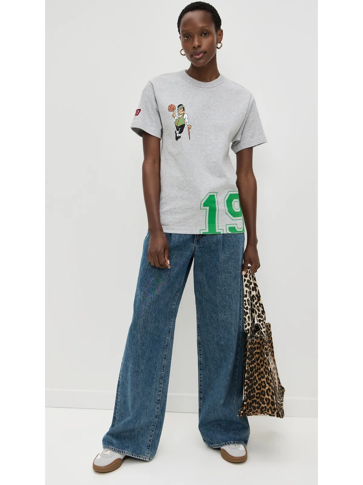 DANNIJOPRO Celtics Team Tee Grey M - 画像5
