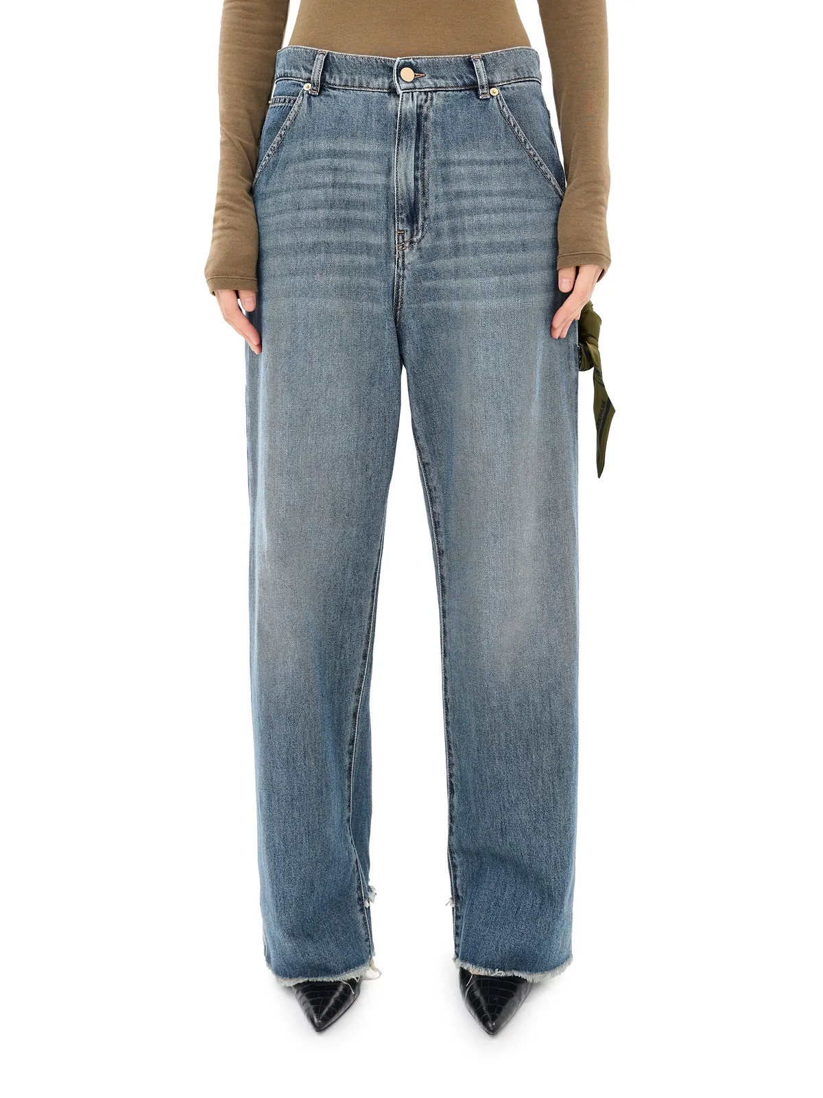 DARKPARK Lisa Loose Fit Carpenter Jeans Slate Vintage 26 - 画像1