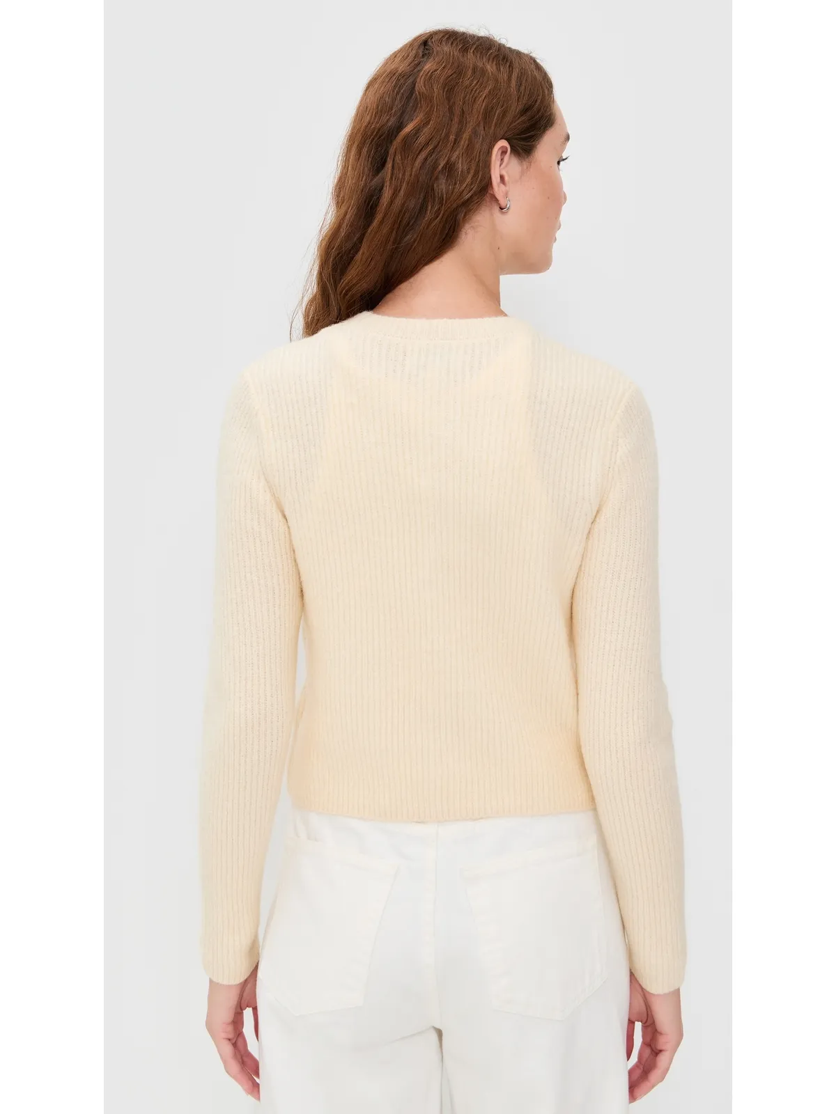 DAZE Muse Embellished Cardigan Ivory S - 画像3