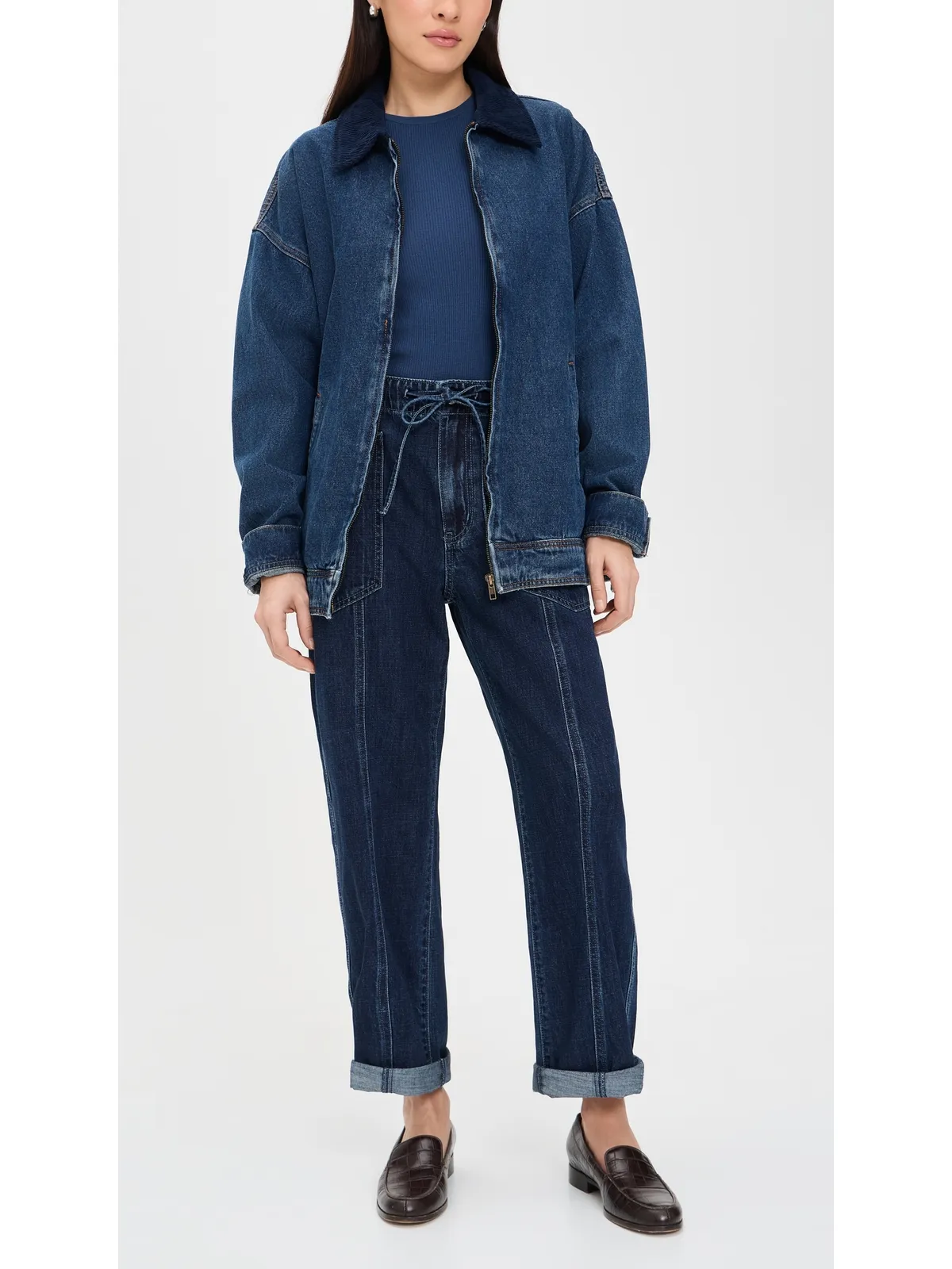 DAZE Villa Drawstring Jeans - 画像5
