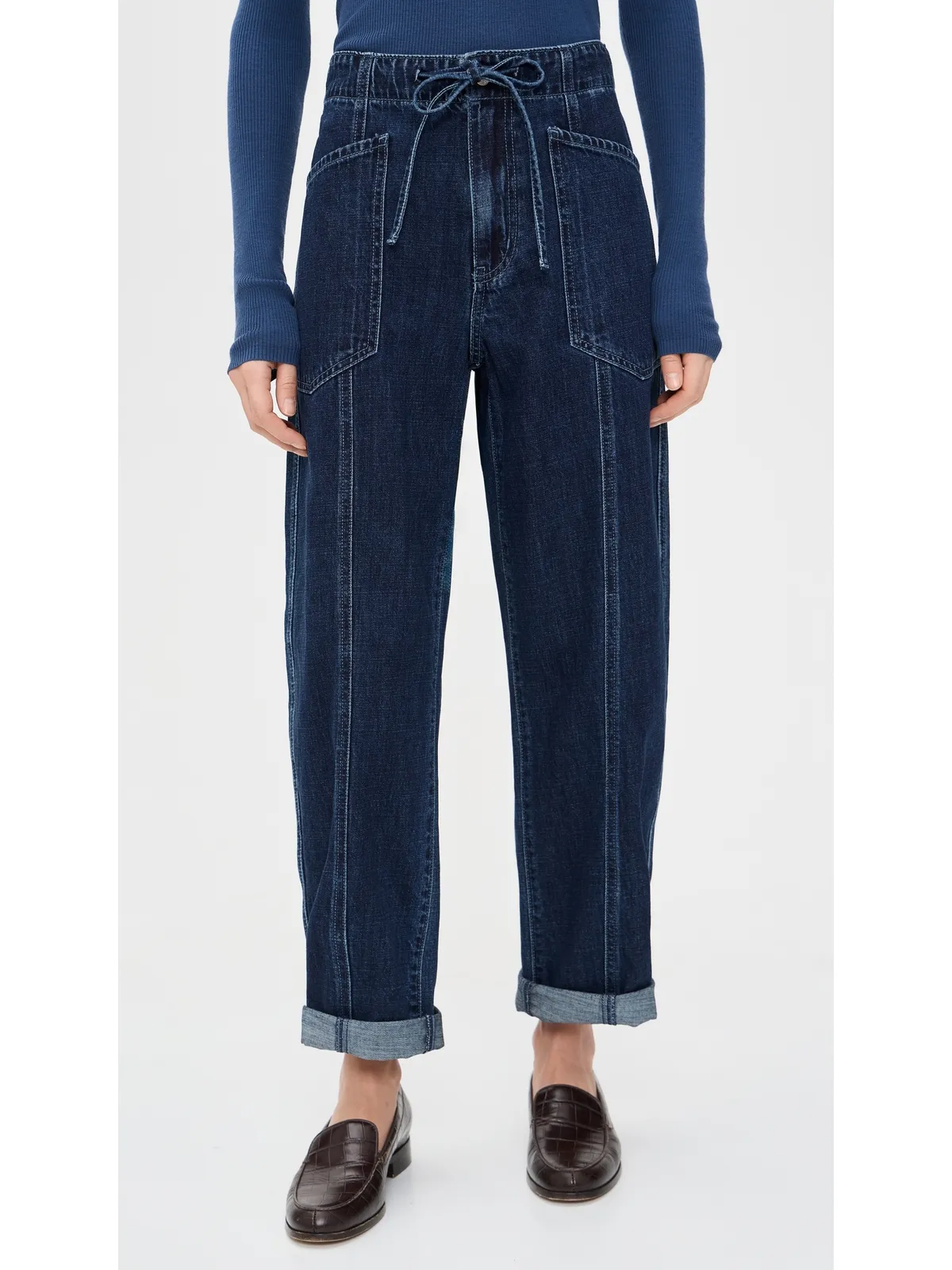 DAZE Villa Drawstring Jeans - 画像2