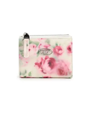 Diesel プレイ バイフォールド ジップ II ホワイト/ピンクローズ ワンサイズ - サムネイル1
