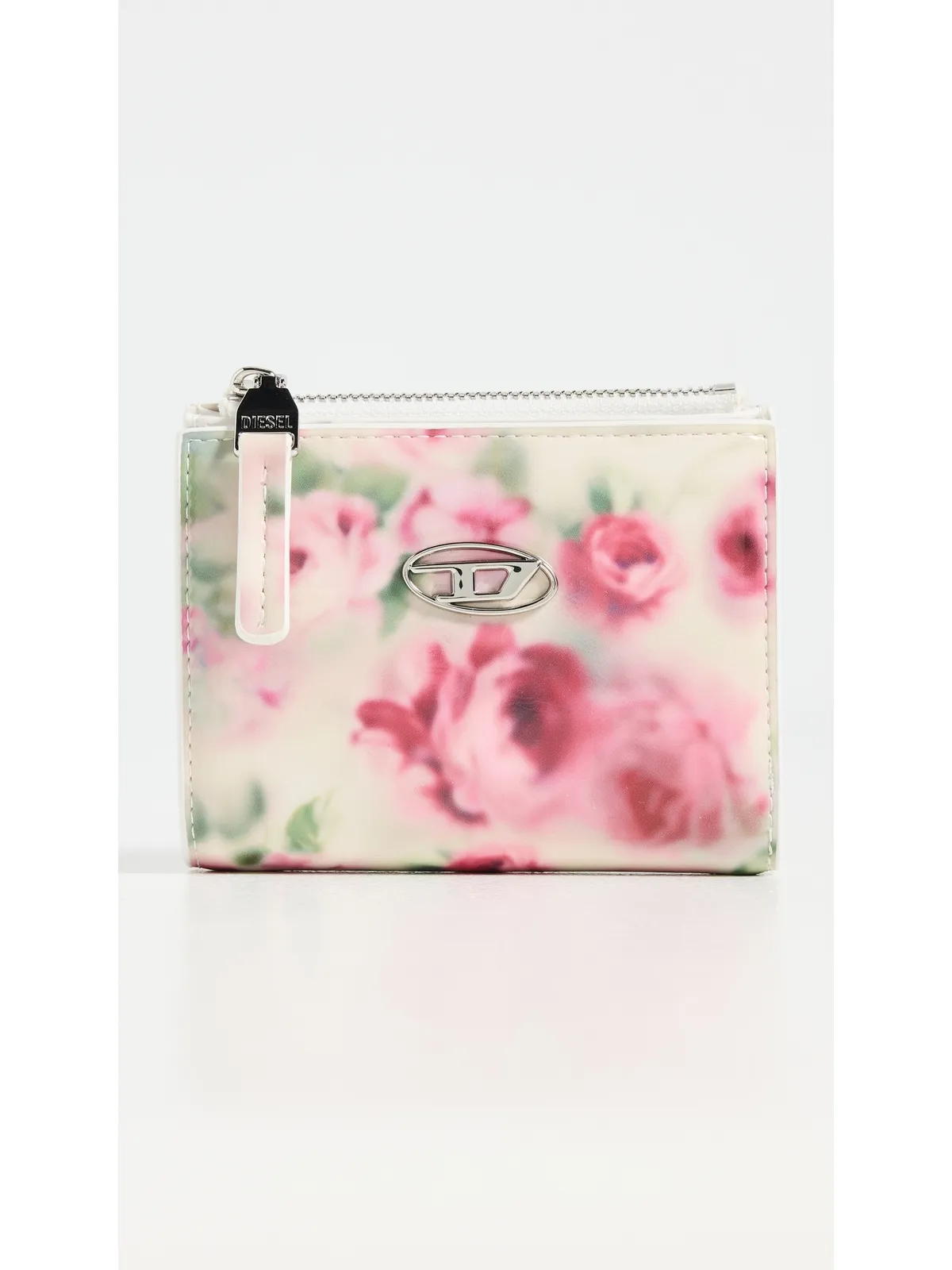Diesel プレイ バイフォールド ジップ II ホワイト/ピンクローズ ワンサイズ - 画像2