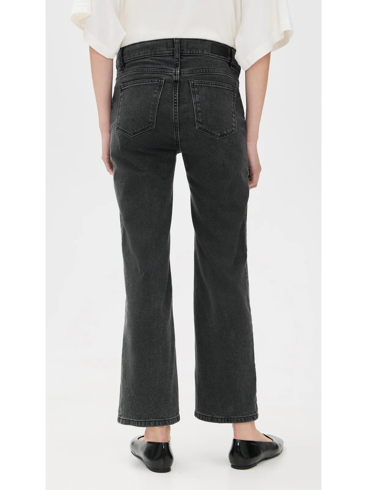 DL1961 Karmine Refined Wide Leg Maternity Jeans Nighshade (Vintage) - 画像3