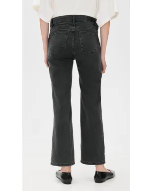 DL1961 Karmine Refined Wide Leg Maternity Jeans Nighshade (Vintage) - サムネイル3