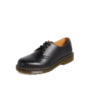 Dr. Martens 1461 3 Eye Gibson Lace Up ブラック - サムネイル1