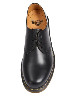 Dr. Martens 1461 3 Eye Gibson Lace Up ブラック - サムネイル4