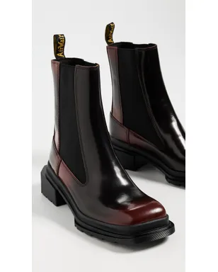 Dr. Martens Maybole Chelsea ブーツ ブラックチェリー レッド アルカディア - サムネイル5