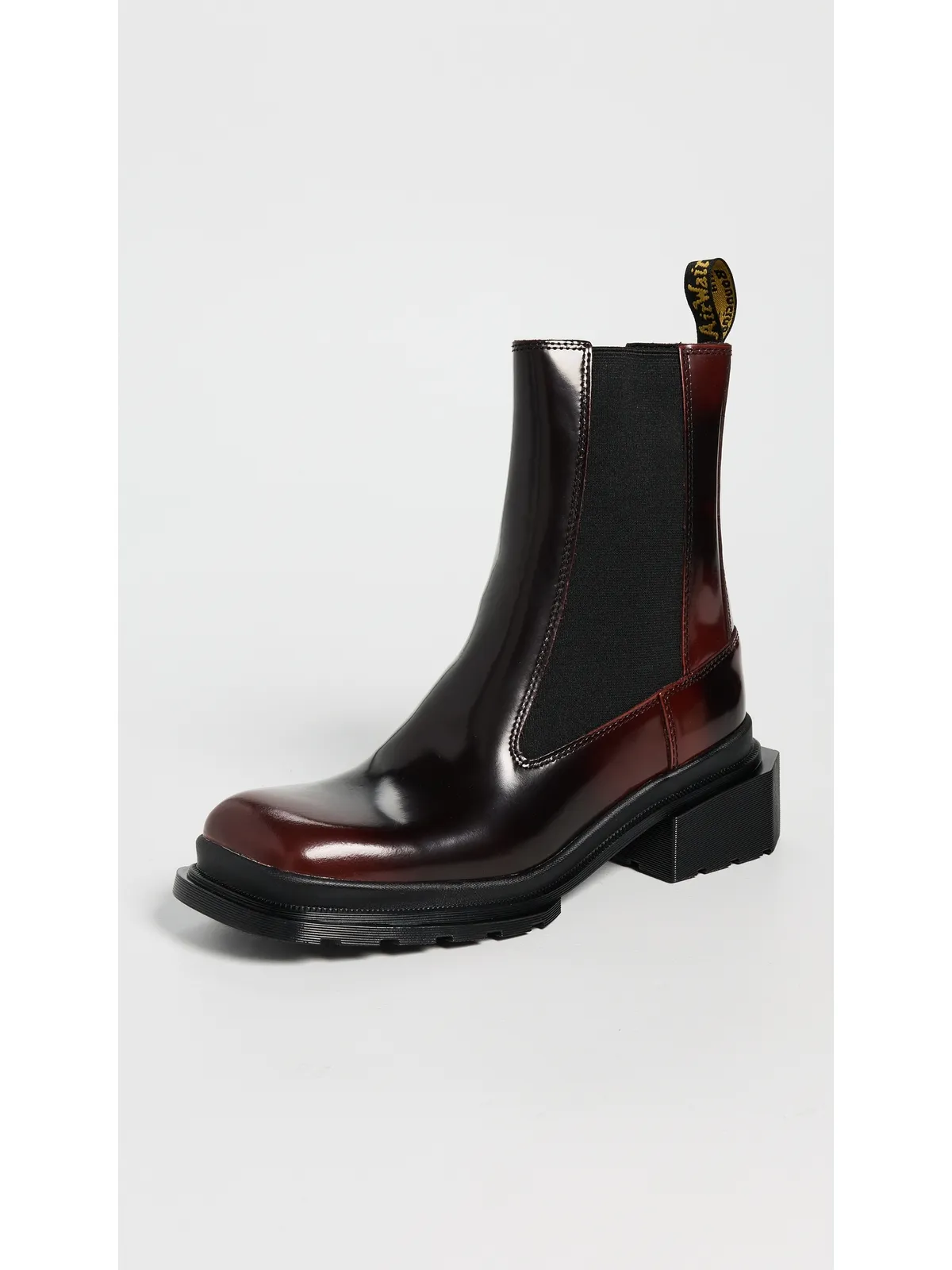 Dr. Martens Maybole Chelsea ブーツ ブラックチェリー レッド アルカディア - 画像2