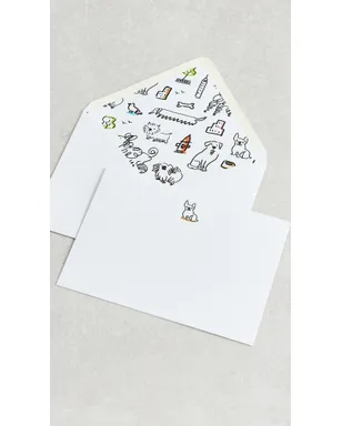 Dear Annabelle Haute Dog ノートカード - サムネイル5