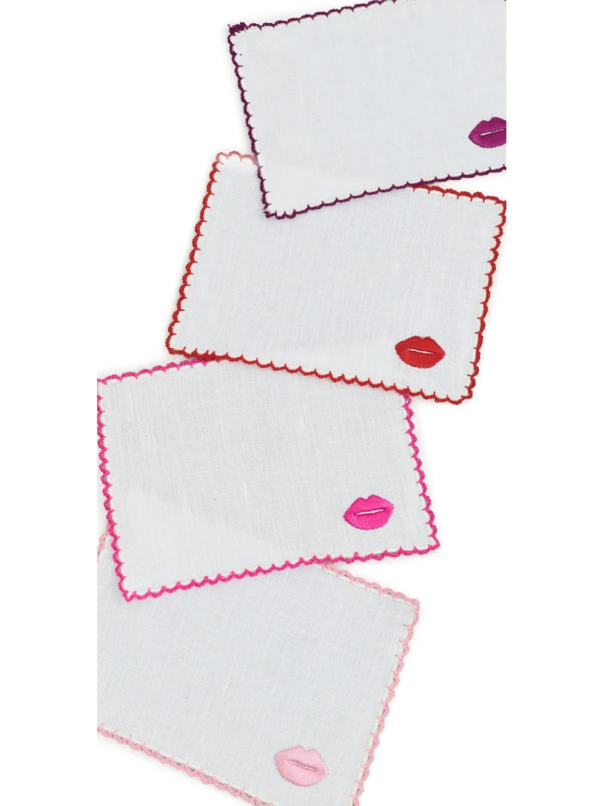 Dear Annabelle リップスティック キス カクテルナプキン セット - 画像1