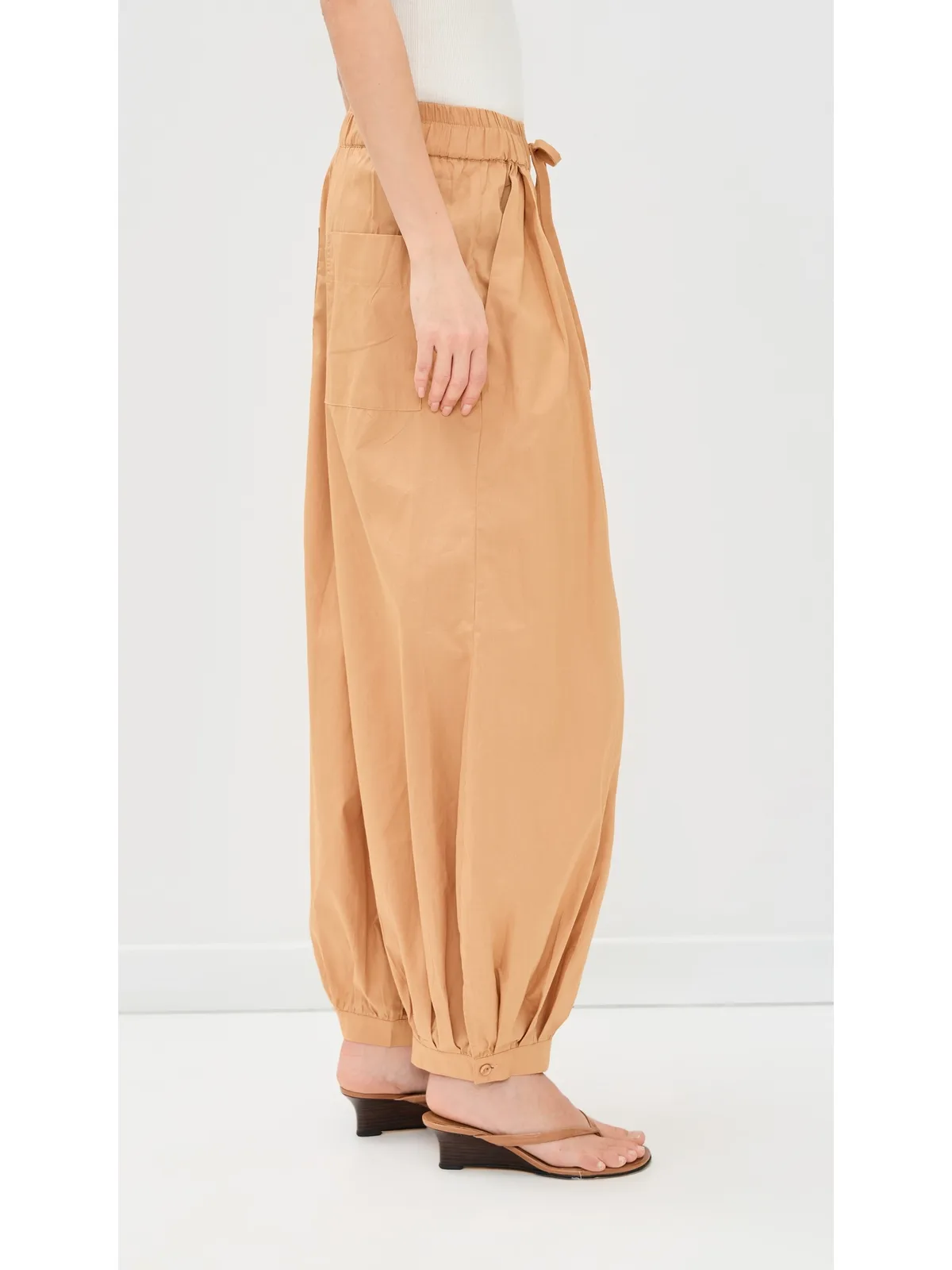 Dress To 前結びバルーンパンツ - 画像4