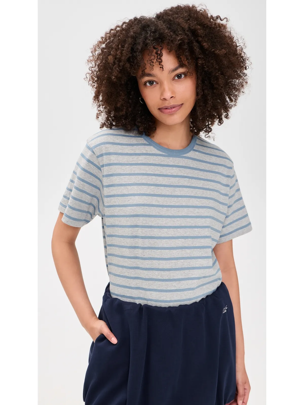 DUNST ストライプTシャツ - 画像2