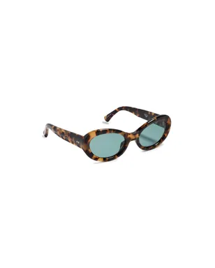 Dries Van Noten オーバル型サングラス - サムネイル1