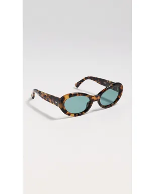Dries Van Noten オーバル型サングラス - サムネイル4