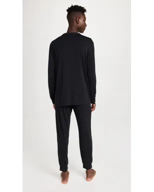 Eberjey ヘンリー モダル ロング PJ セット - サムネイル3