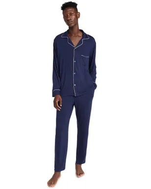 Eberjey ウィリアム モーダル ロング PJセット - サムネイル1