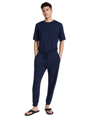 Eberjey ヘンリー モーダル ショートスリーブ＆パンツ PJセット - サムネイル1
