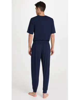 Eberjey ヘンリー モーダル ショートスリーブ＆パンツ PJセット - サムネイル3