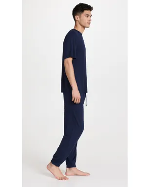 Eberjey ヘンリー モーダル ショートスリーブ＆パンツ PJセット - サムネイル4