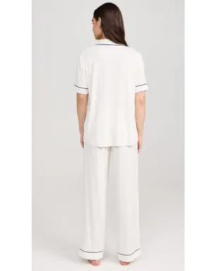 Eberjey ジゼル 半袖 ロング パジャマセット - サムネイル3
