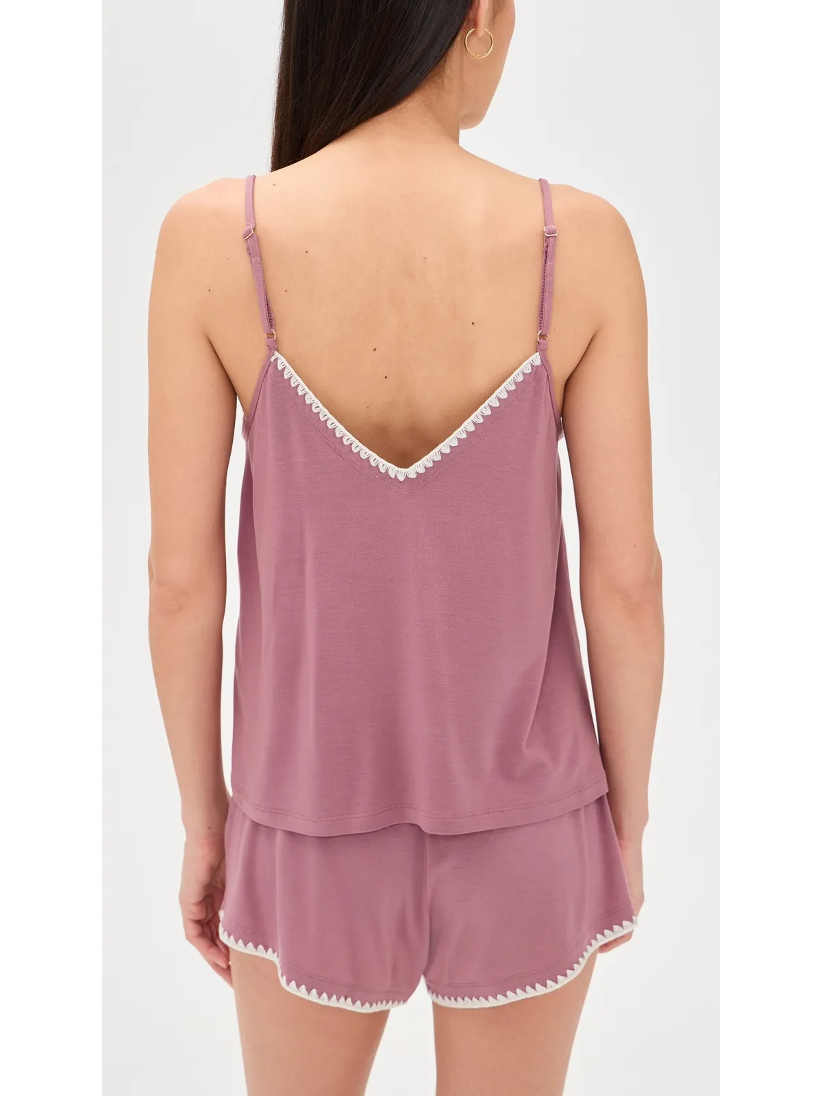 Eberjey Frida The Whip Stitch Cami and Shorts Set - 画像3