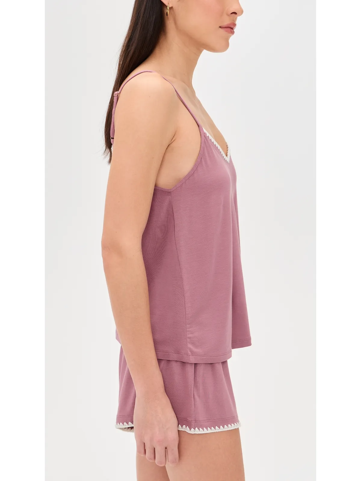 Eberjey Frida The Whip Stitch Cami and Shorts Set - 画像4