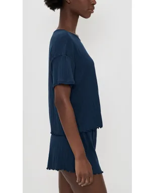 Eberjey ポイントエル・ショートスリーブTシャツ - サムネイル4